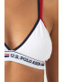 U.S. Polo Assn. Set de sutien cu cupe triunghiulare si chiloti cu logo - Pled.ro