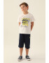 U.S. Polo Assn. Set de tricou de bumbac si bermude - Pled.ro