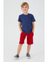 U.S. Polo Assn. Set de tricou de bumbac si pantaloni scurti - Pled.ro