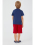 U.S. Polo Assn. Set de tricou de bumbac si pantaloni scurti - Pled.ro