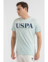 U.S. Polo Assn. Tricou cu imprimeu pe piept - Pled.ro