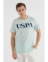 U.S. Polo Assn. Tricou cu imprimeu pe piept - Pled.ro