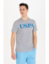 U.S. Polo Assn. Tricou de bumbac cu imprimeu logo - Pled.ro