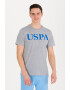 U.S. Polo Assn. Tricou de bumbac cu imprimeu logo - Pled.ro