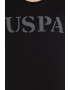 U.S. Polo Assn. Tricou de bumbac cu imprimeu logo - Pled.ro