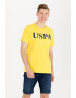 U.S. Polo Assn. Tricou de bumbac cu imprimeu logo - Pled.ro