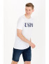 U.S. Polo Assn. Tricou de bumbac cu imprimeu logo - Pled.ro