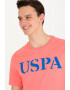 U.S. Polo Assn. Tricou de bumbac cu imprimeu logo - Pled.ro