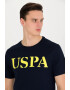 U.S. Polo Assn. Tricou de bumbac cu imprimeu logo - Pled.ro