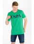 U.S. Polo Assn. Tricou de bumbac cu imprimeu logo - Pled.ro