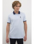 U.S. Polo Assn. Tricou polo din pique cu detalii contrastante - Pled.ro