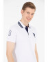 U.S. Polo Assn. Tricou polo slim fit cu broderie logo - Pled.ro