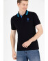 U.S. Polo Assn. Tricou polo slim fit cu broderie logo - Pled.ro