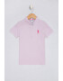 U.S. Polo Assn. Tricou polo cu logo brodat pe piept - Pled.ro