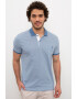 U.S. Polo Assn. Tricou polo cu model si logo brodat E - Pled.ro