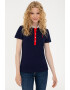 U.S. Polo Assn. Tricou polo din amestec de bumbac cu logo - Pled.ro