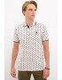 U.S. Polo Assn. Tricou polo regular fit cu imprimeu geometric - Pled.ro