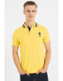 U.S. Polo Assn. Tricou polo slim fit cu broderie logo - Pled.ro