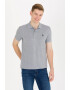 U.S. Polo Assn. Tricou polo slim fit din amestec de bumbac - Pled.ro