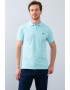 U.S. Polo Assn. Tricou polo slim fit cu logo brodat pe piept - Pled.ro