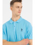 U.S. Polo Assn. Tricou polo slim fit cu logo discret - Pled.ro