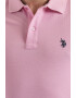 U.S. Polo Assn. Tricou polo slim fit de bumbac - Pled.ro