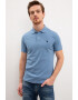 U.S. Polo Assn. Tricou polo slim fit din material pique - Pled.ro