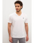 U.S. Polo Assn. Tricou regular fit cu decolteu in V - Pled.ro