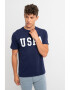 U.S. Polo Assn. Tricou regular fit cu imprimeu logo - Pled.ro