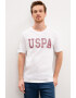 U.S. Polo Assn. Tricou regular fit cu imprimeu logo - Pled.ro