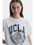 UCLA Tricou cu maneci cazute si imprimeu logo Avalon - Pled.ro