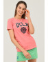 UCLA Tricou regular fit de bumbac Carmel - Pled.ro