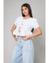 uFIT Camasa crop cu peplum - Pled.ro