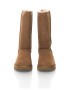 UGG Australia Cizme mid-calf de piele intoarsa Classic Tall Maro - Pled.ro