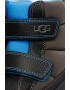 UGG Cizme de piele cu velcro si garnituri de material textil si material sintetic - Pled.ro