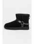 UGG Cizme fara inchidere din piele intoarsa Classic Mini Chains II - Pled.ro