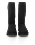 UGG Cizme medii negre de piele intoarsa Classic Tall - Pled.ro