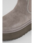 UGG Ghete Chelsea flatform de piele intoarsa cu segmente din material textil Neumel - Pled.ro