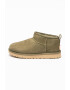 UGG Cizme scurte de piele intoarsa fara inchidere Classic Ultra Mini - Pled.ro