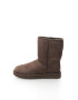 UGG Cizme scurte maro ciocolatiu de piele intoarsa Classic II - Pled.ro