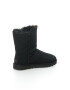 UGG Cizme scurte negre din piele intoarsa fara inchidere Bailey II - Pled.ro