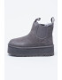 UGG Ghete Chelsea flatform de piele intoarsa cu segmente din material textil Neumel - Pled.ro