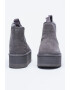 UGG Ghete Chelsea flatform de piele intoarsa cu segmente din material textil Neumel - Pled.ro