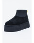 UGG Ghete de piele intoarsa cu segment din material textil Classic Mini Dipper - Pled.ro