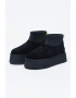 UGG Ghete de piele intoarsa cu segment din material textil Classic Mini Dipper - Pled.ro