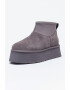 UGG Ghete de piele intoarsa cu segment din material textil Classic Mini Dipper - Pled.ro