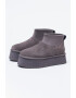 UGG Ghete de piele intoarsa cu segment din material textil Classic Mini Dipper - Pled.ro