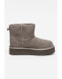 UGG Ghete de piele intoarsa fara inchidere Classic Mini - Pled.ro