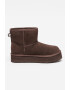 UGG Ghete de piele intoarsa fara inchidere Classic Mini - Pled.ro