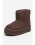 UGG Ghete de piele intoarsa fara inchidere Classic Mini - Pled.ro